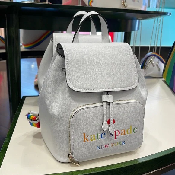 kate spade | Bags | Kate Spade Darcy Flap Rainbow  display picture 3